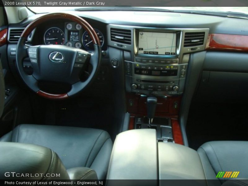 Twilight Gray Metallic / Dark Gray 2008 Lexus LX 570