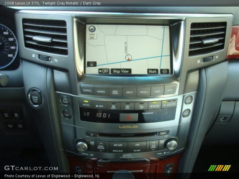 Twilight Gray Metallic / Dark Gray 2008 Lexus LX 570