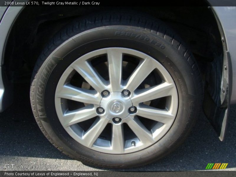 Twilight Gray Metallic / Dark Gray 2008 Lexus LX 570