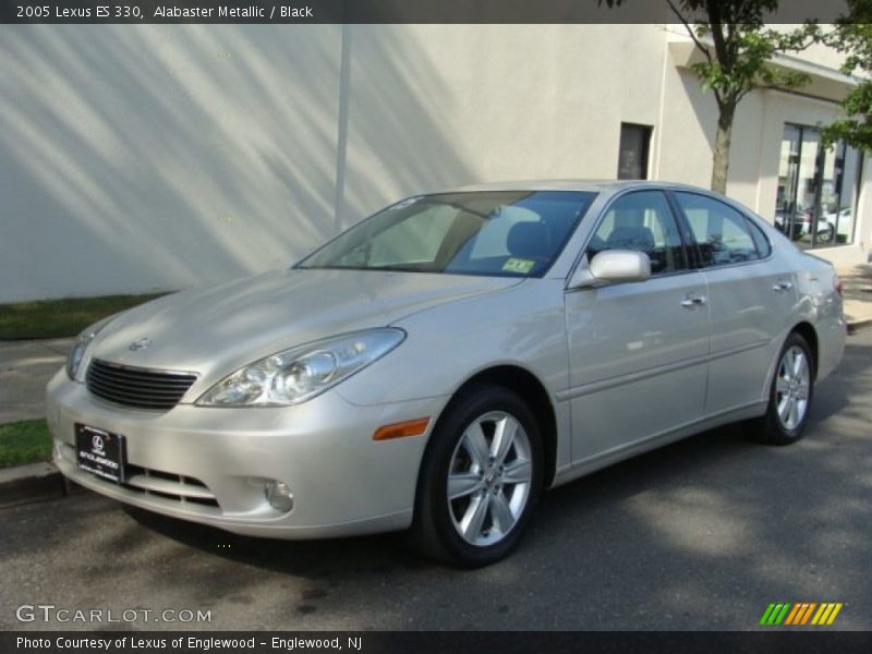 Alabaster Metallic / Black 2005 Lexus ES 330