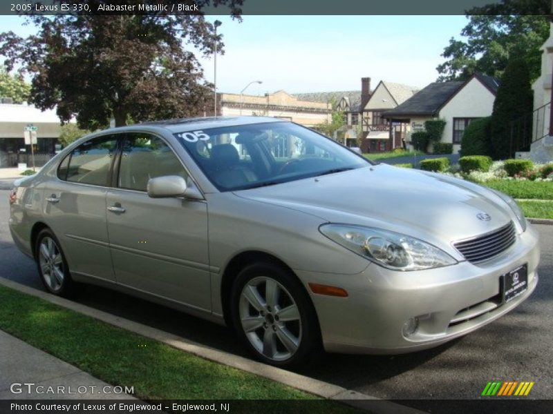 Alabaster Metallic / Black 2005 Lexus ES 330