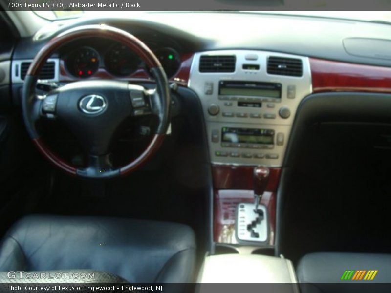 Alabaster Metallic / Black 2005 Lexus ES 330