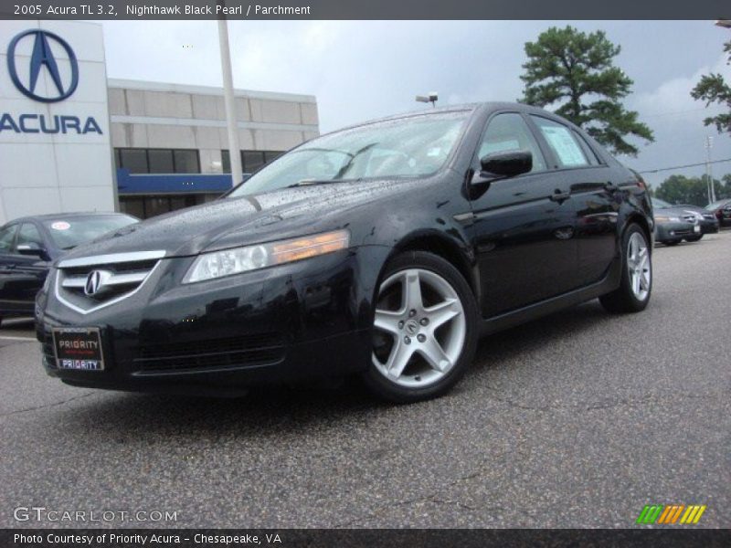 Nighthawk Black Pearl / Parchment 2005 Acura TL 3.2