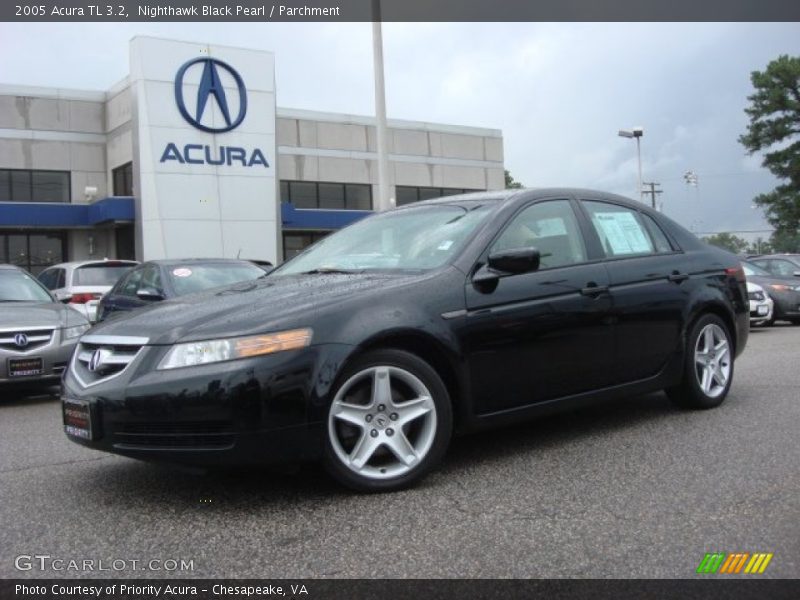 Nighthawk Black Pearl / Parchment 2005 Acura TL 3.2