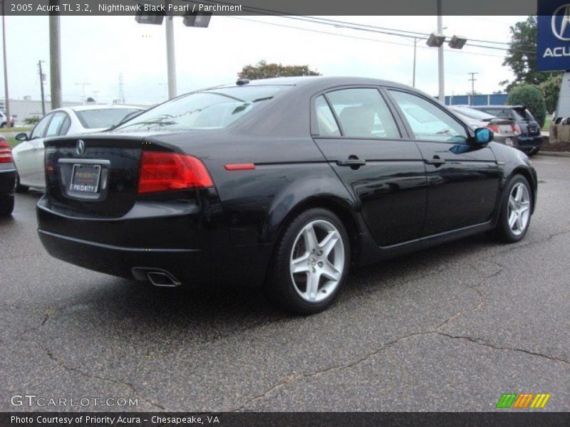 Nighthawk Black Pearl / Parchment 2005 Acura TL 3.2