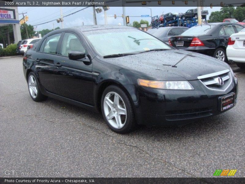 Nighthawk Black Pearl / Parchment 2005 Acura TL 3.2