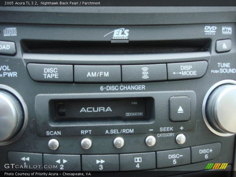 Nighthawk Black Pearl / Parchment 2005 Acura TL 3.2