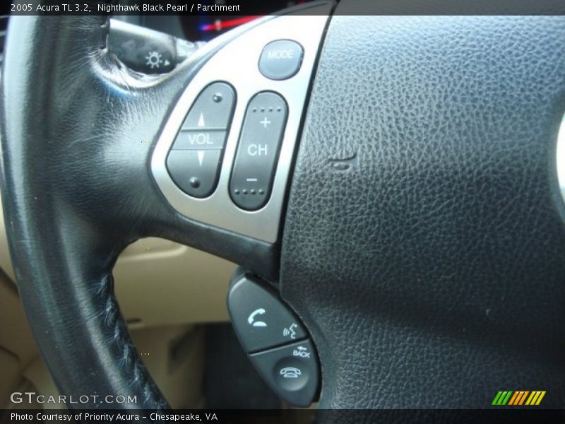 Nighthawk Black Pearl / Parchment 2005 Acura TL 3.2