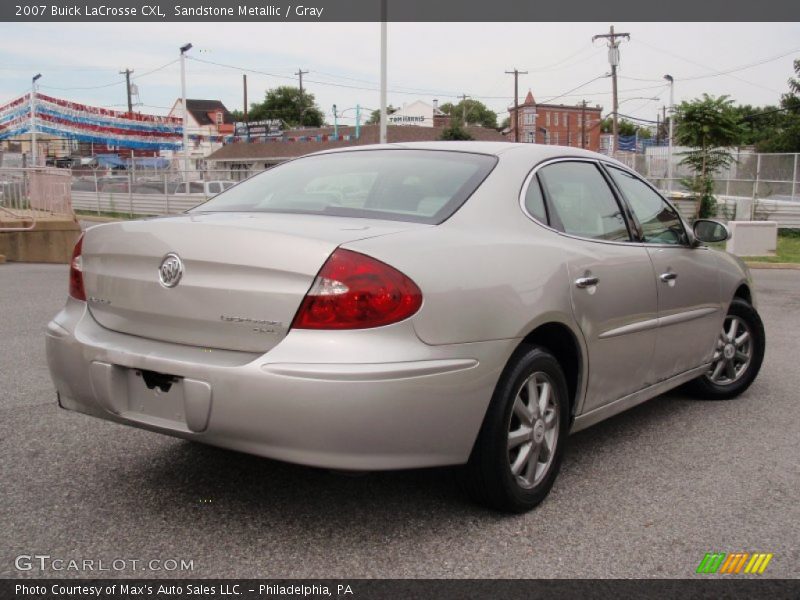 Sandstone Metallic / Gray 2007 Buick LaCrosse CXL