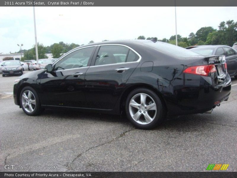 Crystal Black Pearl / Ebony 2011 Acura TSX Sedan