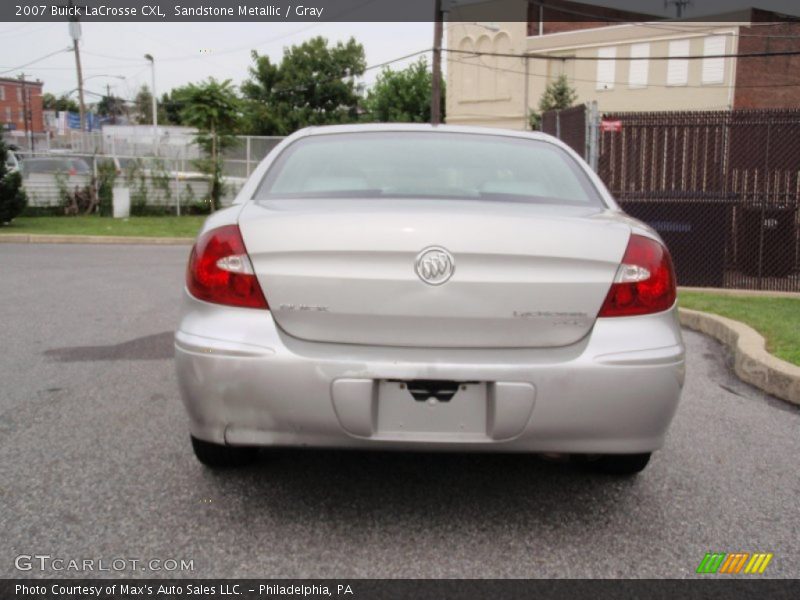 Sandstone Metallic / Gray 2007 Buick LaCrosse CXL