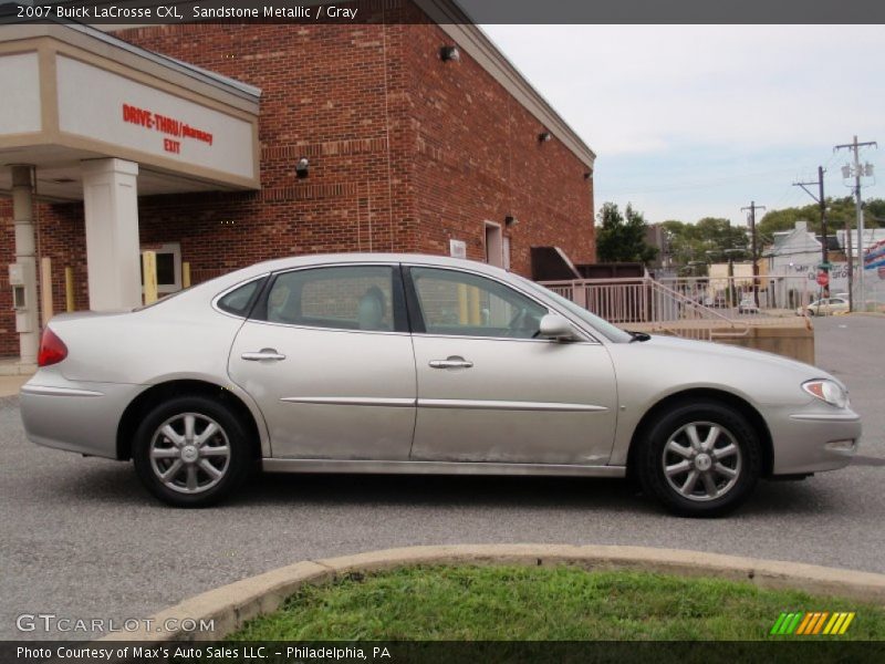Sandstone Metallic / Gray 2007 Buick LaCrosse CXL