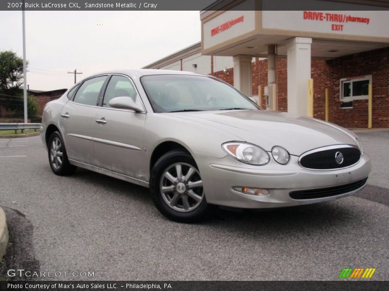 Sandstone Metallic / Gray 2007 Buick LaCrosse CXL