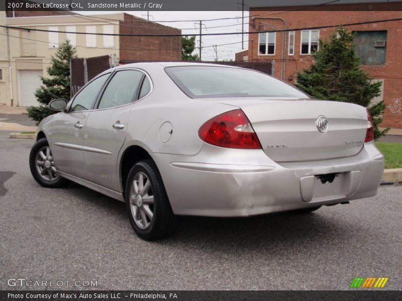 Sandstone Metallic / Gray 2007 Buick LaCrosse CXL