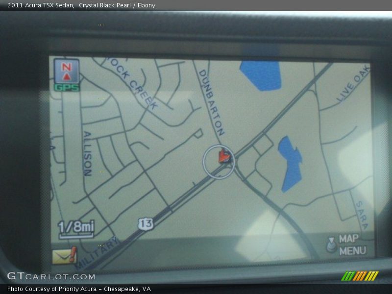 Crystal Black Pearl / Ebony 2011 Acura TSX Sedan