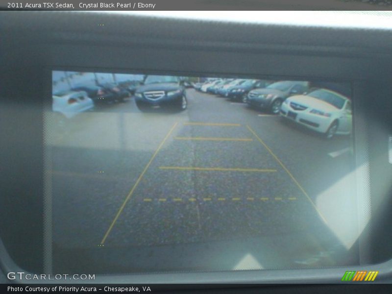 Crystal Black Pearl / Ebony 2011 Acura TSX Sedan