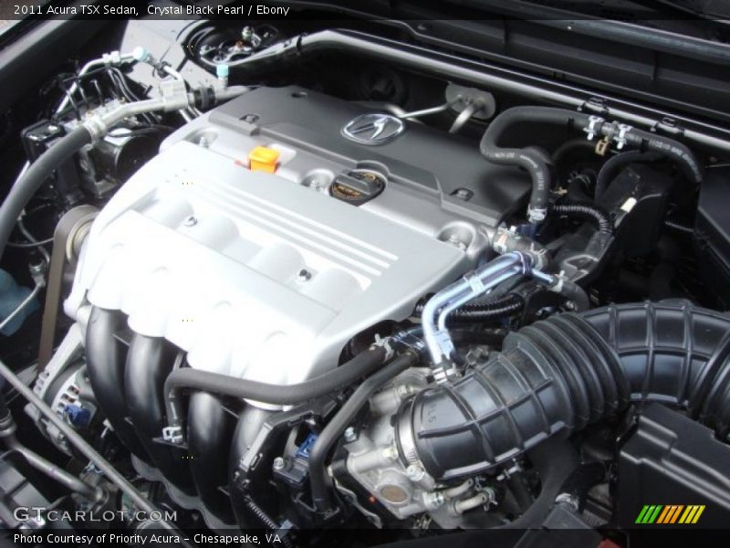 Crystal Black Pearl / Ebony 2011 Acura TSX Sedan