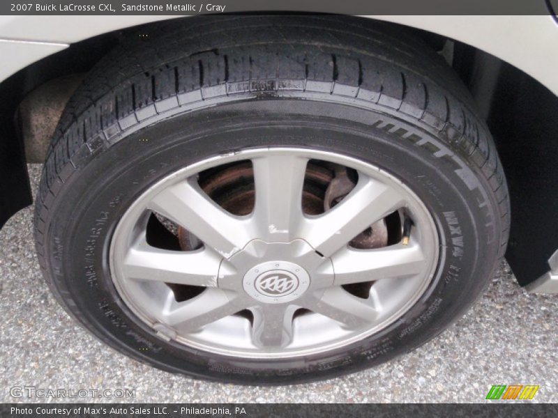 Sandstone Metallic / Gray 2007 Buick LaCrosse CXL