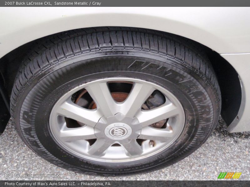 Sandstone Metallic / Gray 2007 Buick LaCrosse CXL