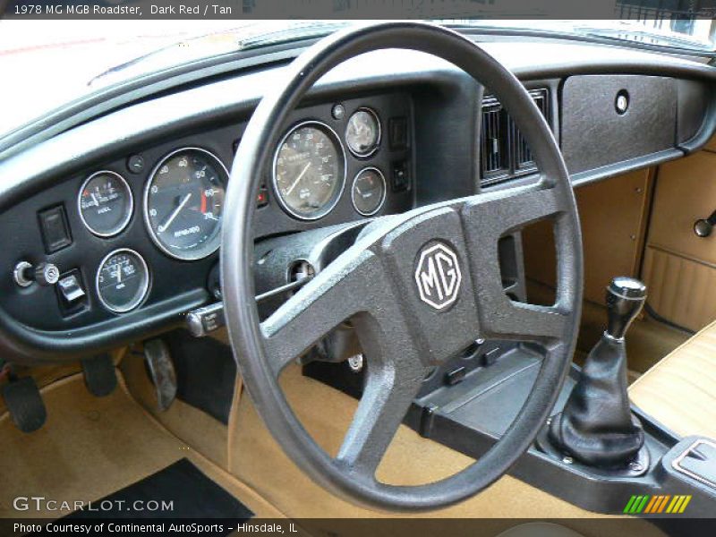 Tan Interior - 1978 MGB Roadster  