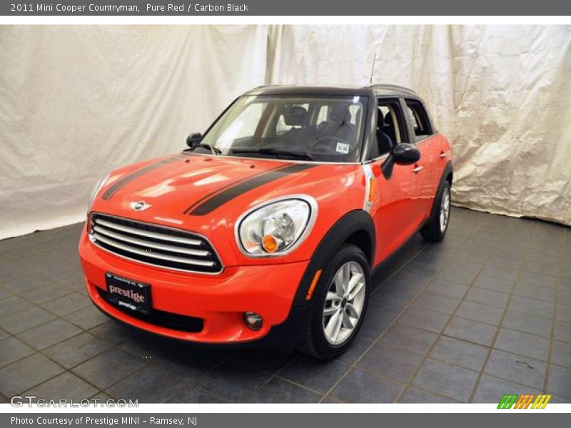 Pure Red / Carbon Black 2011 Mini Cooper Countryman