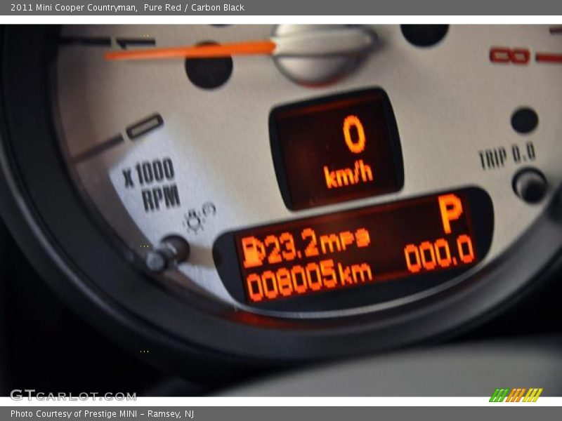 Pure Red / Carbon Black 2011 Mini Cooper Countryman