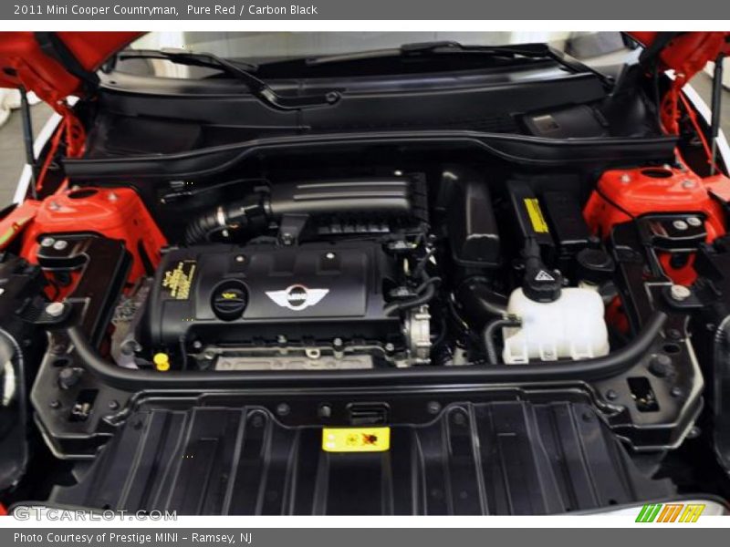 Pure Red / Carbon Black 2011 Mini Cooper Countryman