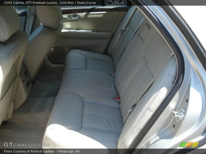 Gold Mist / Shale/Cocoa 2009 Cadillac DTS Premium Luxury