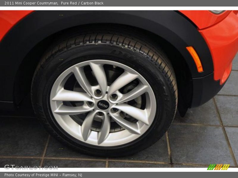 Pure Red / Carbon Black 2011 Mini Cooper Countryman