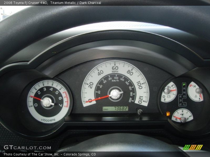 Titanium Metallic / Dark Charcoal 2008 Toyota FJ Cruiser 4WD
