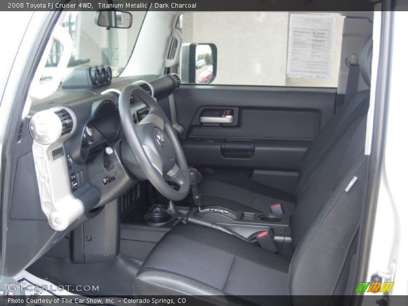 Titanium Metallic / Dark Charcoal 2008 Toyota FJ Cruiser 4WD