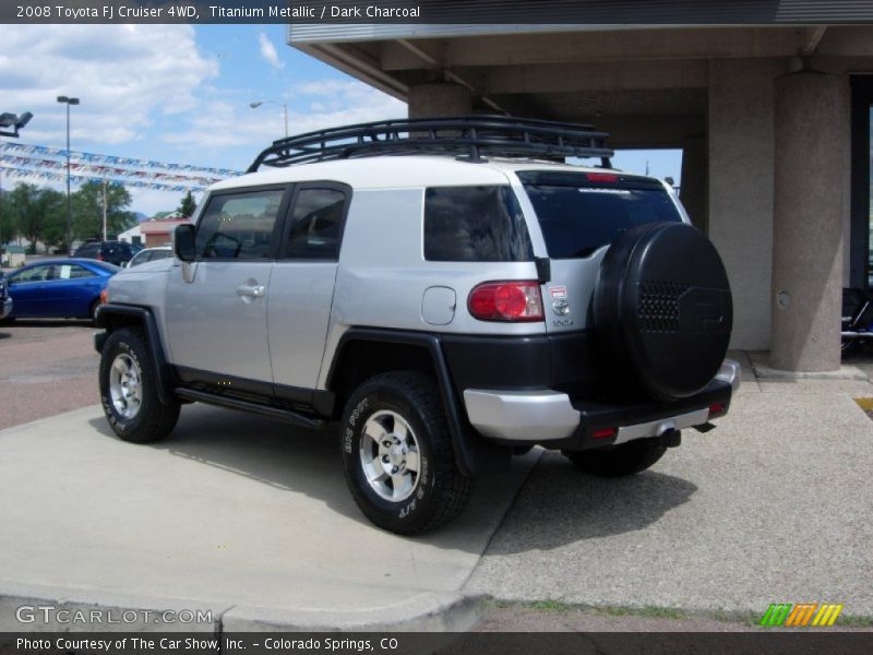 Titanium Metallic / Dark Charcoal 2008 Toyota FJ Cruiser 4WD
