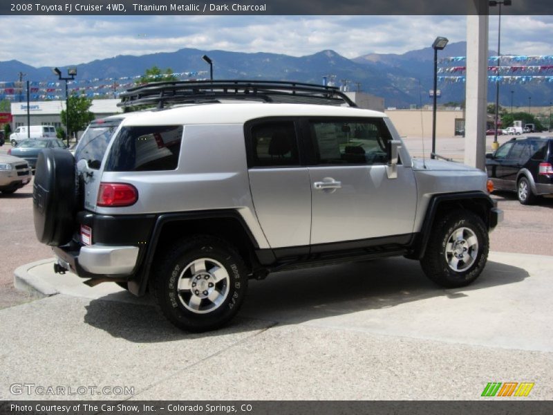 Titanium Metallic / Dark Charcoal 2008 Toyota FJ Cruiser 4WD