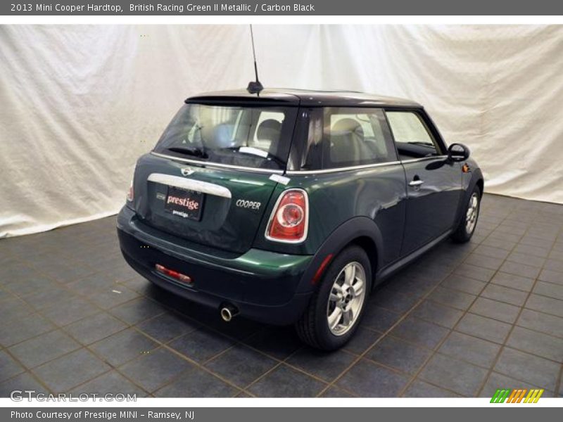 British Racing Green II Metallic / Carbon Black 2013 Mini Cooper Hardtop