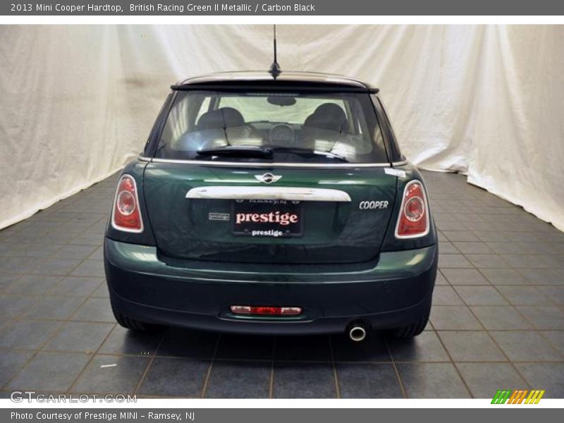 British Racing Green II Metallic / Carbon Black 2013 Mini Cooper Hardtop