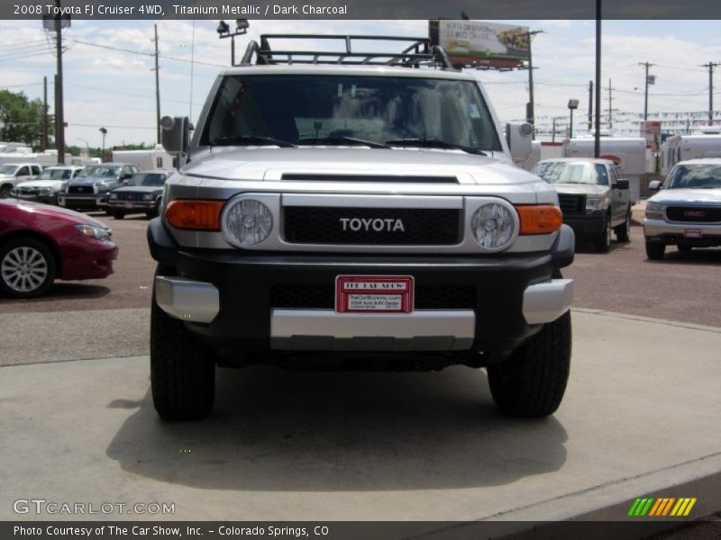 Titanium Metallic / Dark Charcoal 2008 Toyota FJ Cruiser 4WD