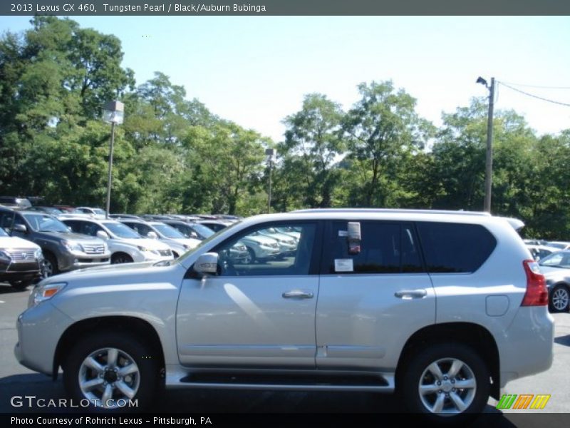 Tungsten Pearl / Black/Auburn Bubinga 2013 Lexus GX 460