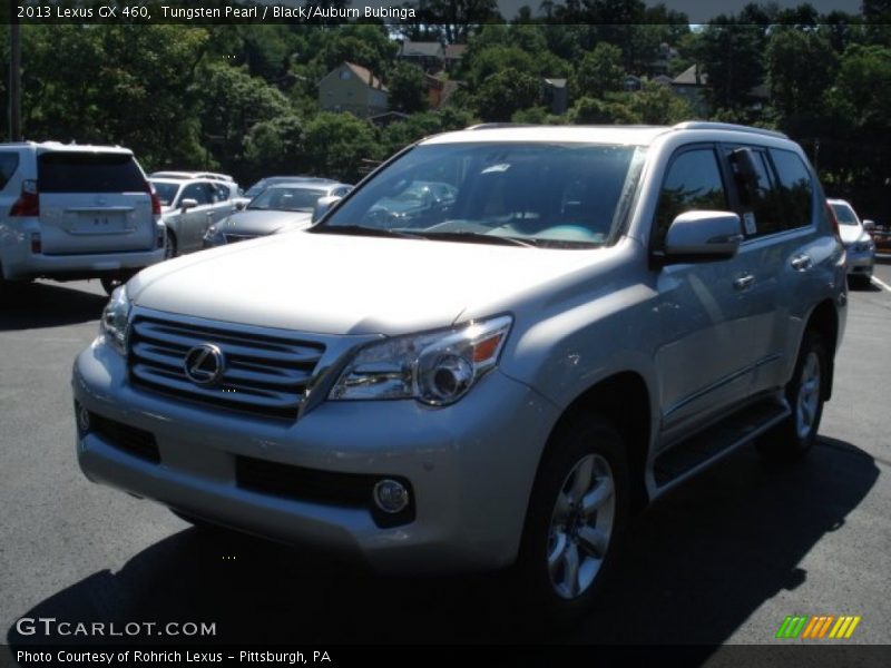 Tungsten Pearl / Black/Auburn Bubinga 2013 Lexus GX 460