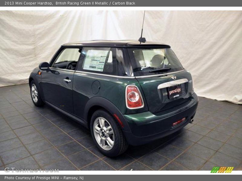 British Racing Green II Metallic / Carbon Black 2013 Mini Cooper Hardtop