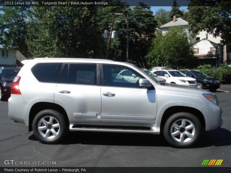 Tungsten Pearl / Black/Auburn Bubinga 2013 Lexus GX 460