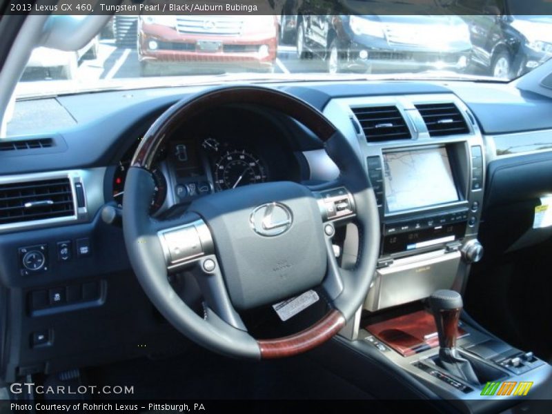 Tungsten Pearl / Black/Auburn Bubinga 2013 Lexus GX 460