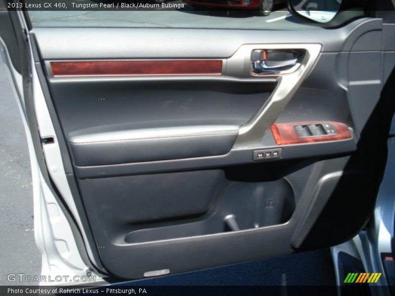 Tungsten Pearl / Black/Auburn Bubinga 2013 Lexus GX 460