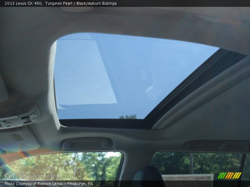 Tungsten Pearl / Black/Auburn Bubinga 2013 Lexus GX 460