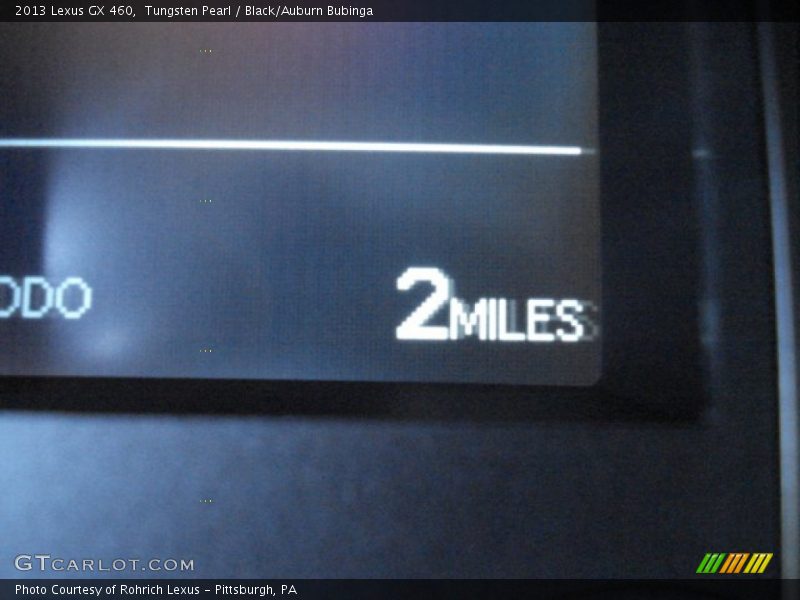 Tungsten Pearl / Black/Auburn Bubinga 2013 Lexus GX 460