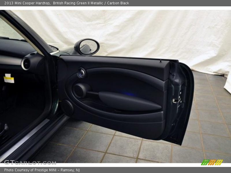 British Racing Green II Metallic / Carbon Black 2013 Mini Cooper Hardtop