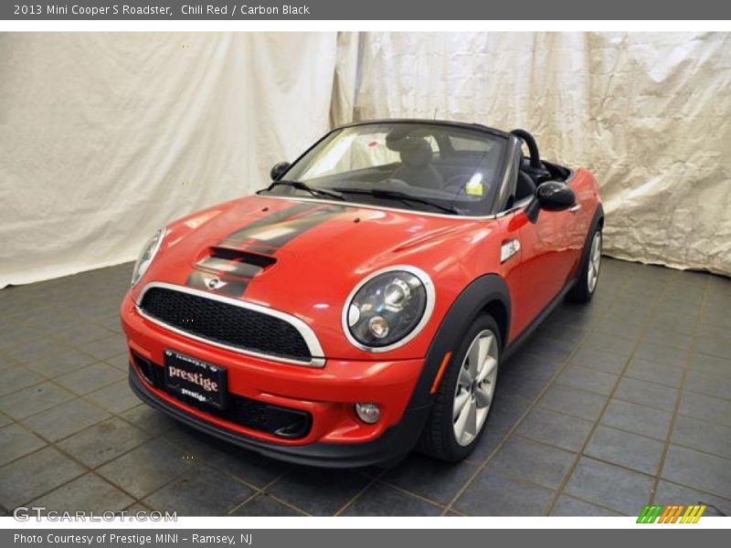 Chili Red / Carbon Black 2013 Mini Cooper S Roadster