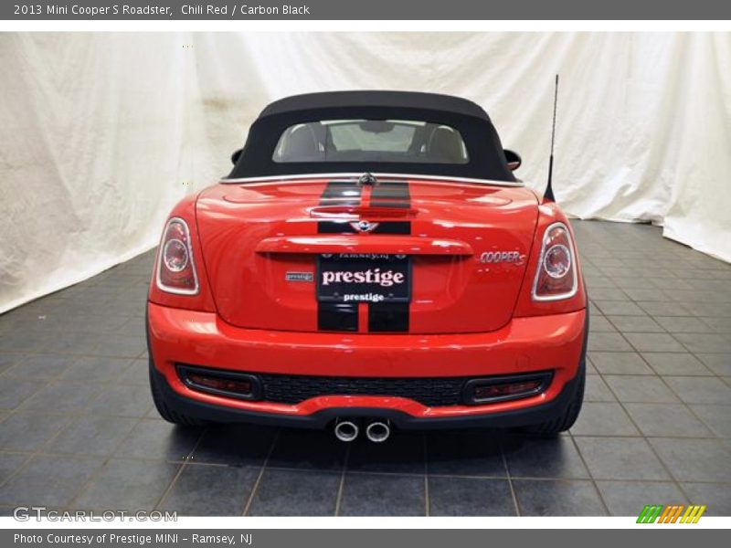 Chili Red / Carbon Black 2013 Mini Cooper S Roadster