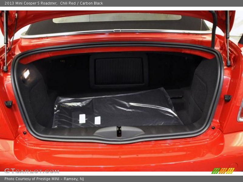 Chili Red / Carbon Black 2013 Mini Cooper S Roadster