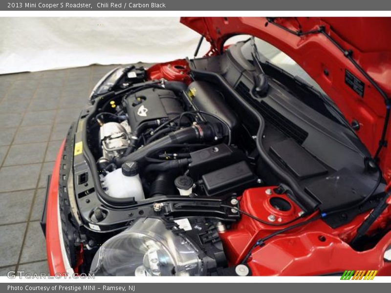 Chili Red / Carbon Black 2013 Mini Cooper S Roadster