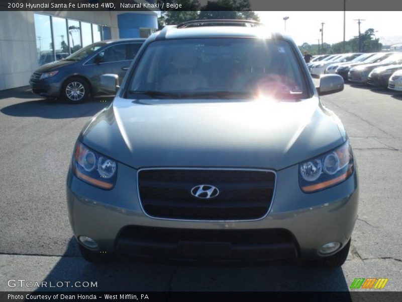 Natural Khaki / Beige 2009 Hyundai Santa Fe Limited 4WD